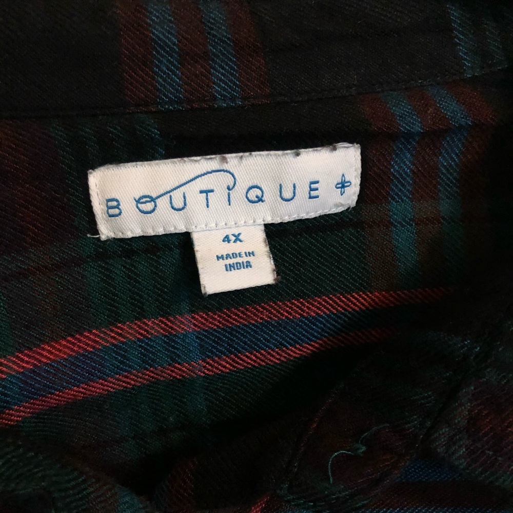 Plaid Button down Shirt - Picture 3 of 5